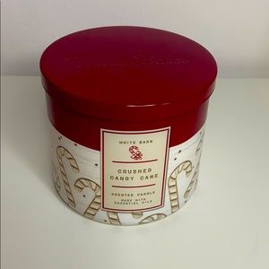 Bath Body Works Accents Bath Body Works Crushed Candy Cane 3 Wick Candle Poshmark